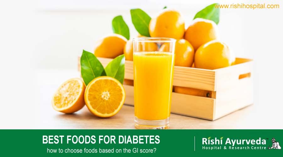 People with diabetes must take care to include foods with low glycemic index (GI) score in their daily diet.